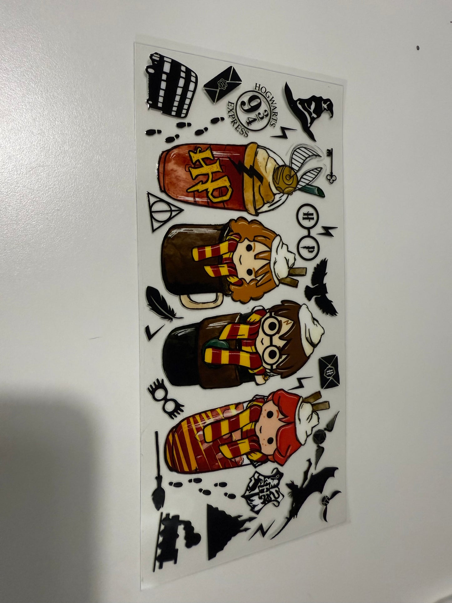 16oz Character Wraps For Tumblers