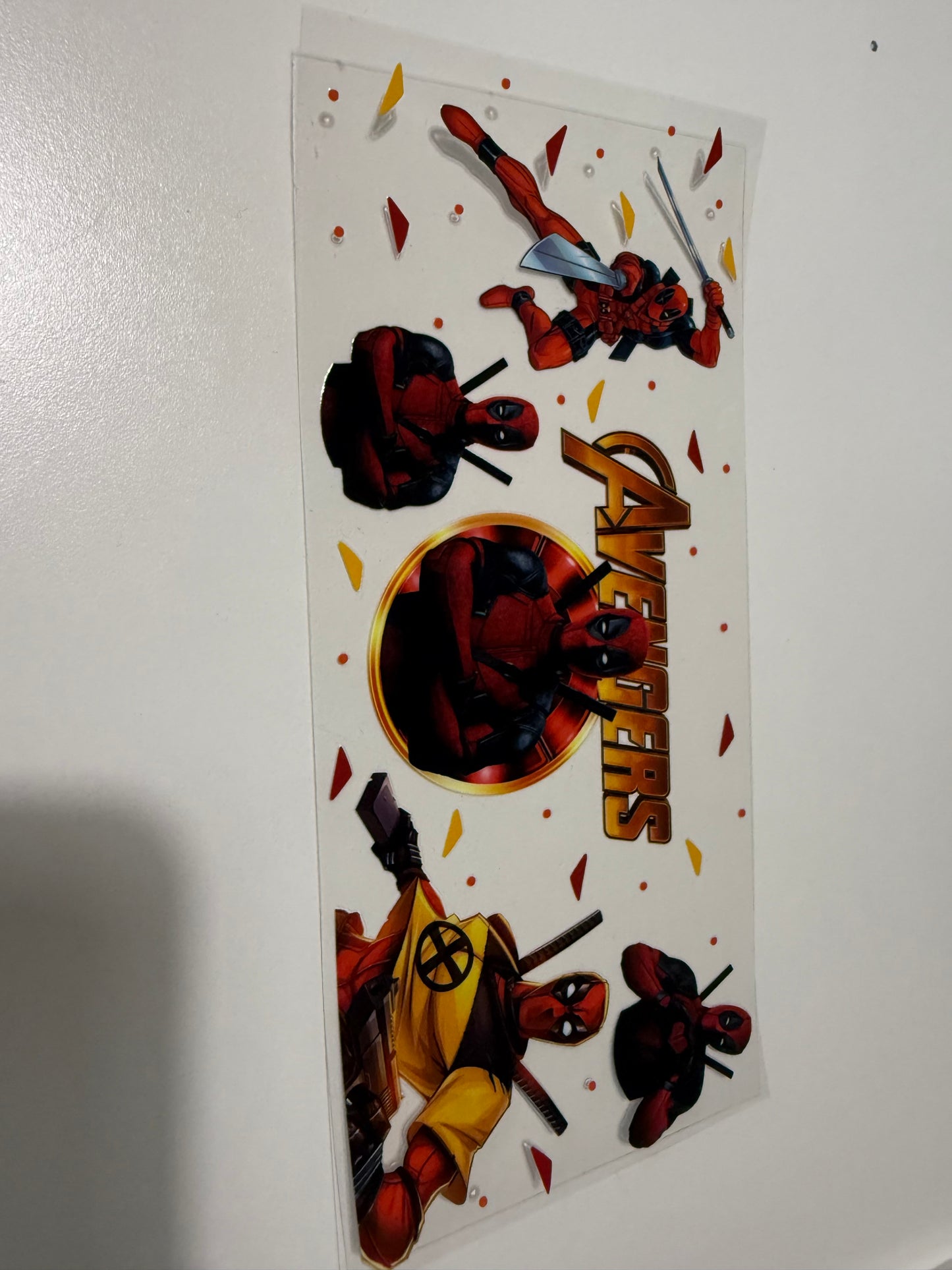 16oz SuperHero Wraps for Tumblers