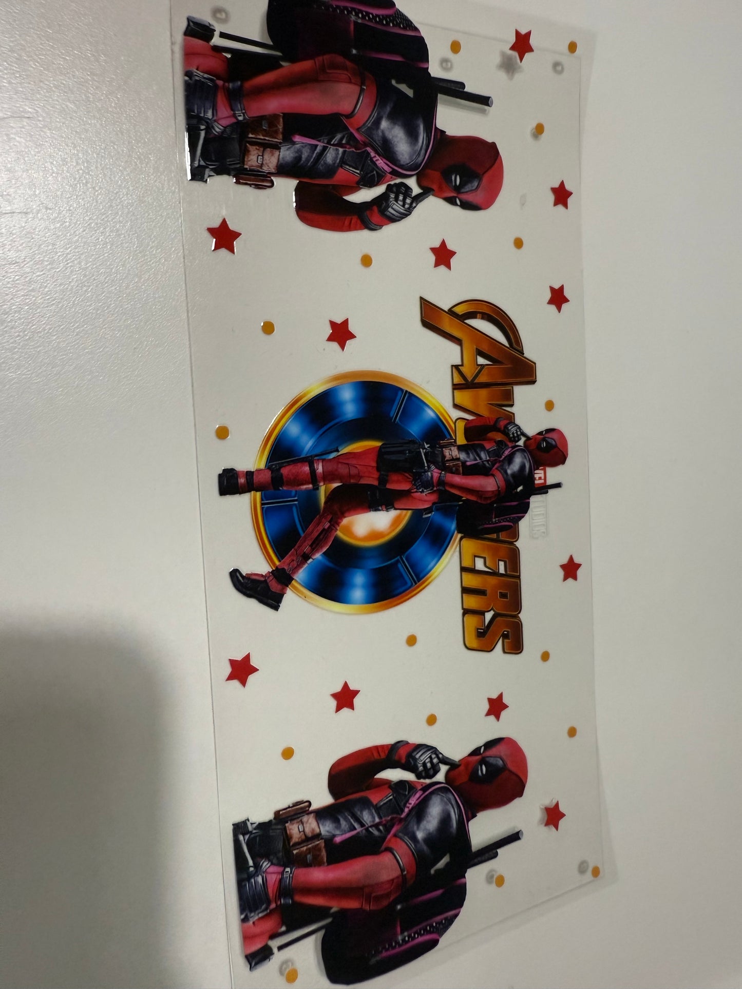 16oz SuperHero Wraps for Tumblers