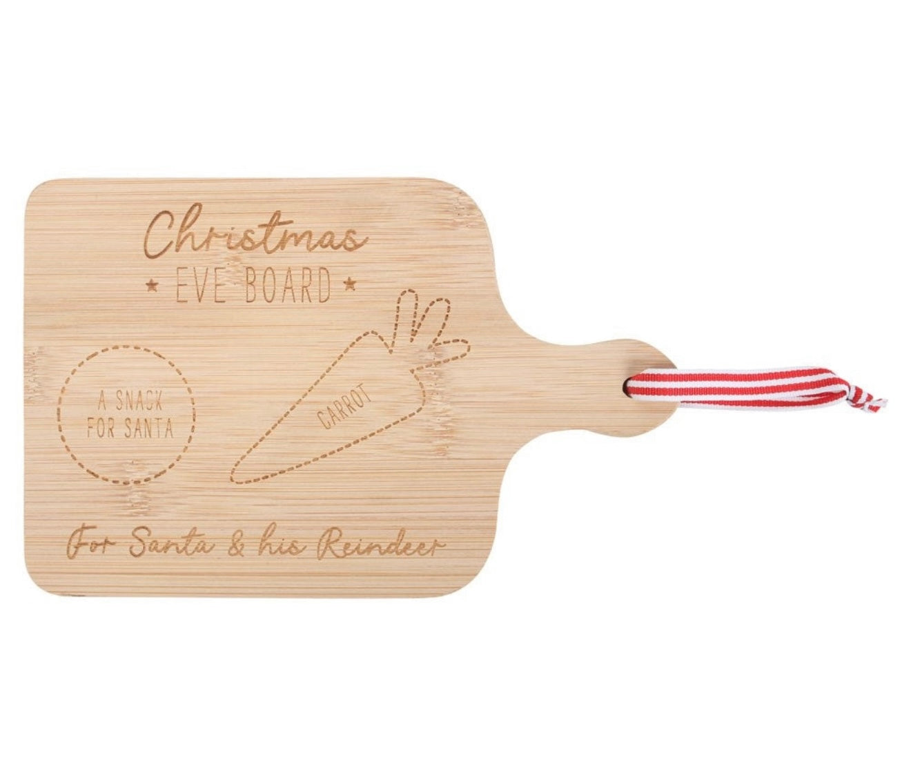Christmas Eve Wooden Board for Santa