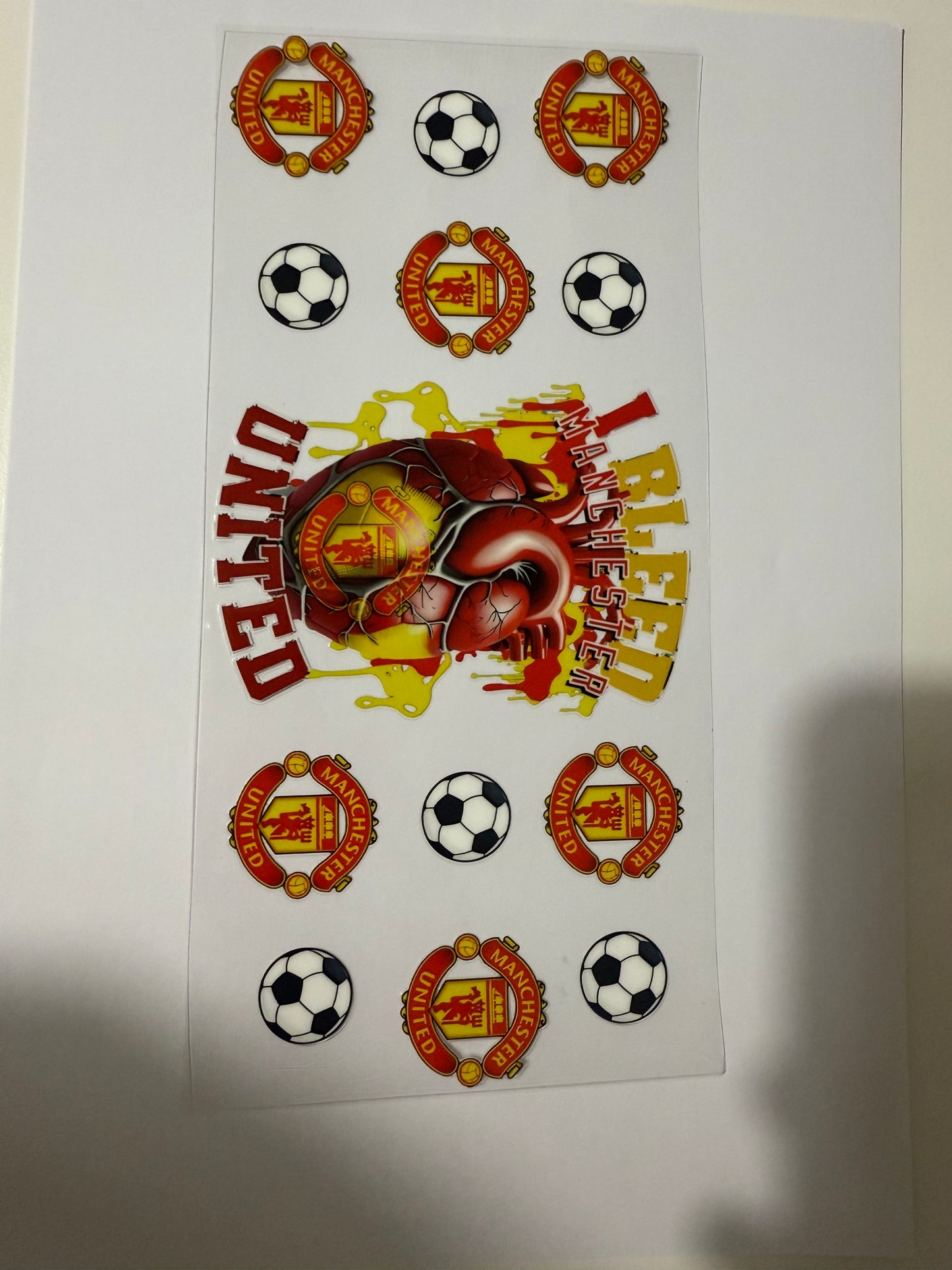 16Oz Football Wraps for Tumblers