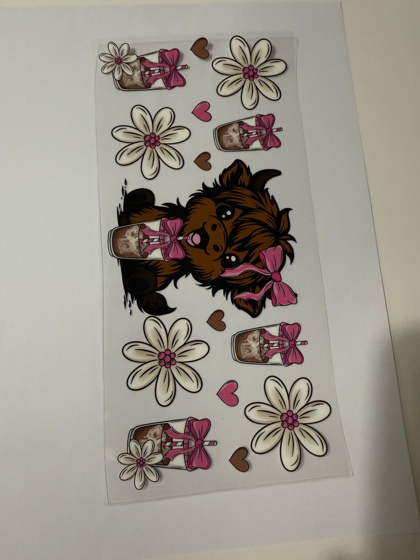 16oz Highland Cows Wraps for Tumblers