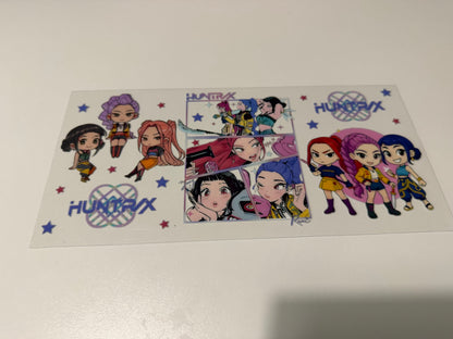 16oz Character Wraps For Tumblers