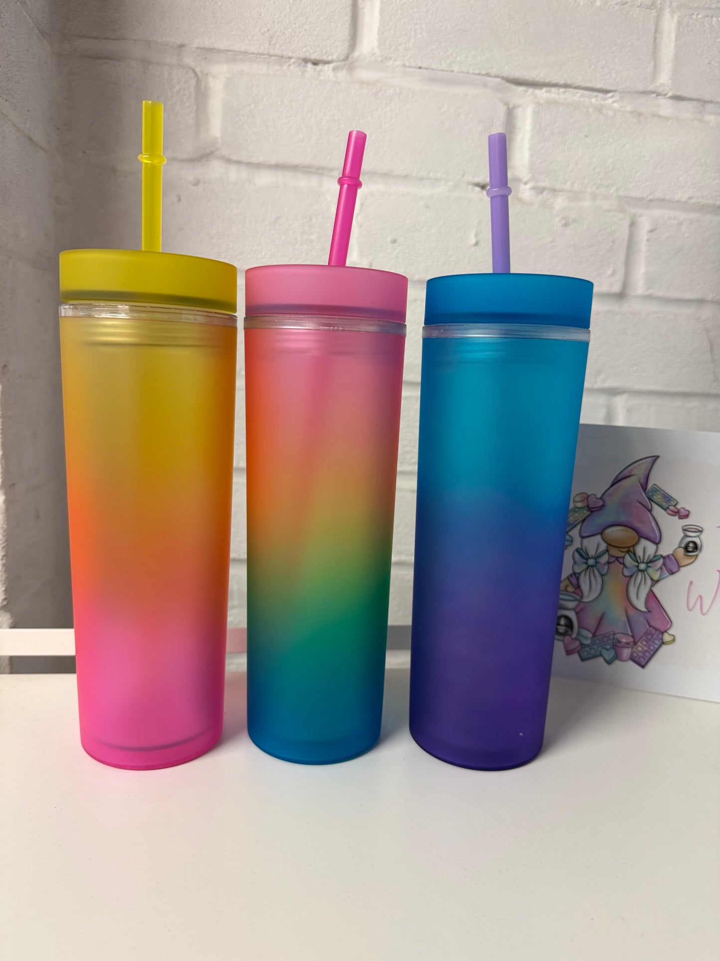 Skinny Acrylic Tumbler