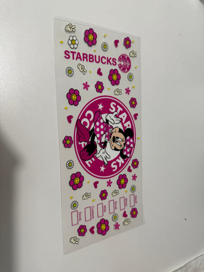 16oz Drink Design Wraps for Tumblers