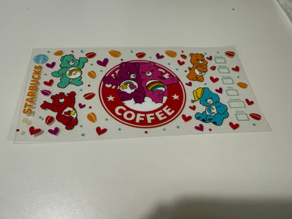 16oz Drink Design Wraps for Tumblers
