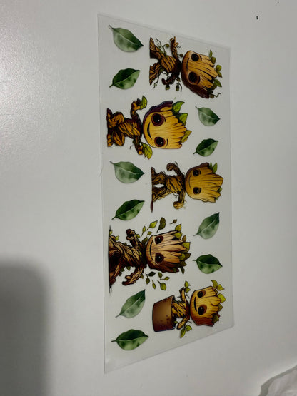 16oz SuperHero Wraps for Tumblers