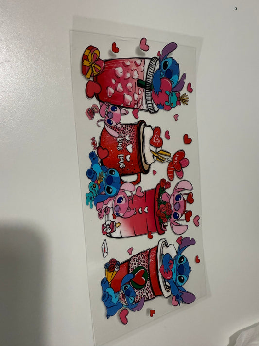 16oz Character Wraps For Tumblers