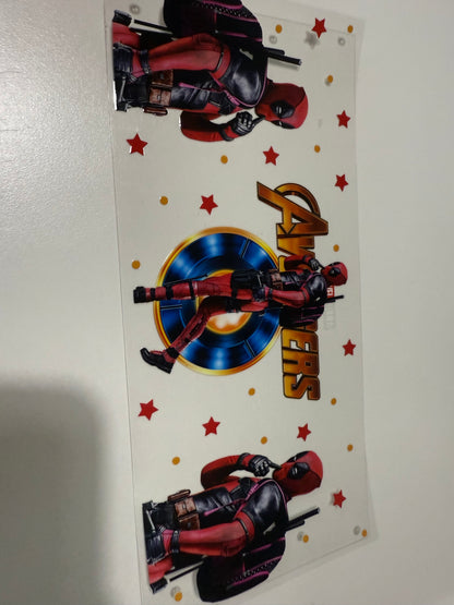 16oz SuperHero Wraps for Tumblers