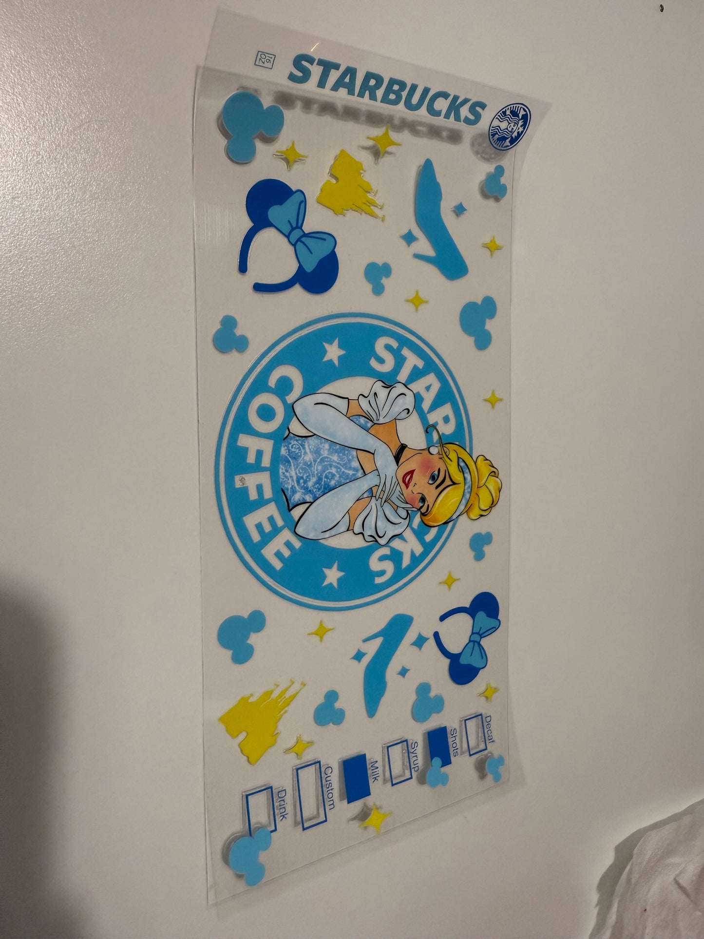 16oz Drink Design Wraps for Tumblers