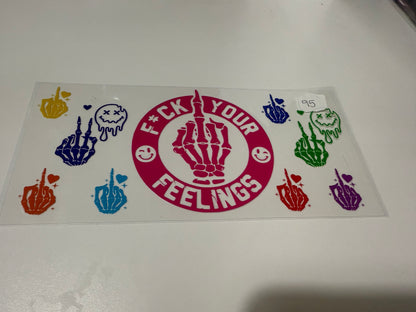 16oz ADULTS ONLY Wraps for Tumblers 18+