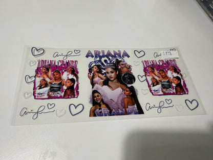 16oz Celebs Wraps for Tumblers