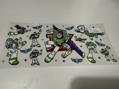 16oz Character Wraps For Tumblers