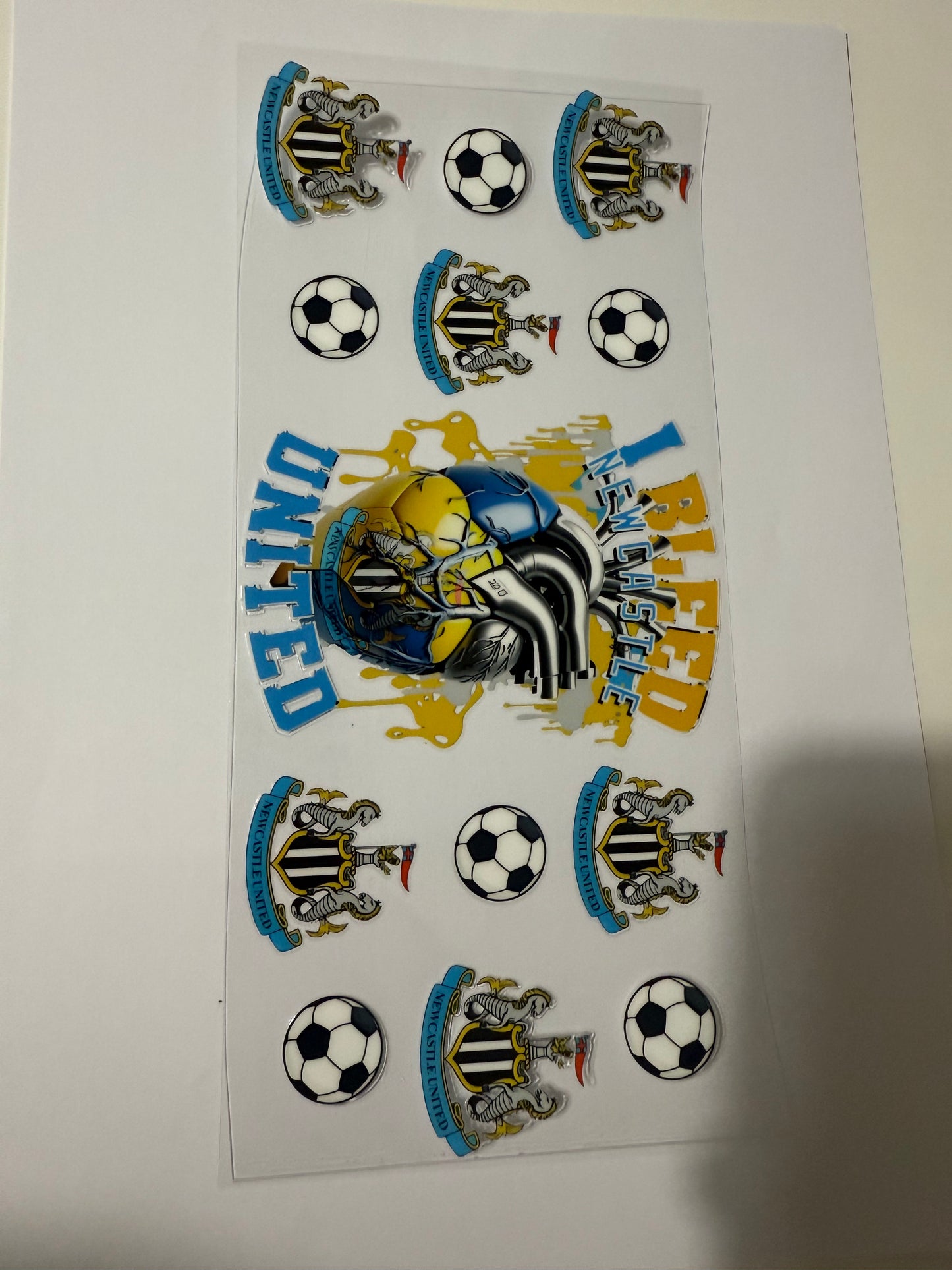 16Oz Football Wraps for Tumblers