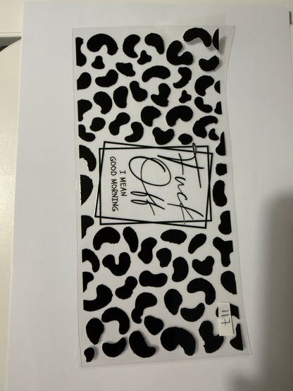 16oz ADULTS ONLY Wraps for Tumblers 18+