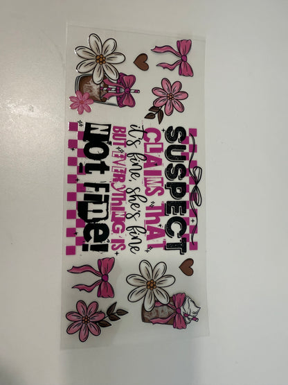 16oz Cutesy Wraps for Tumblers