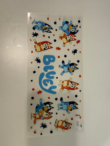 16oz Character Wraps For Tumblers