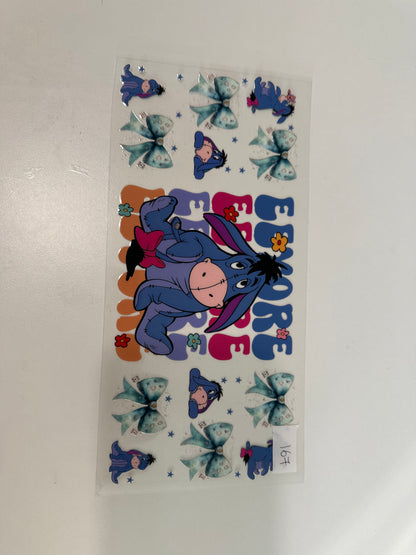 16oz Character Wraps For Tumblers