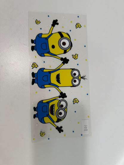 16oz Character Wraps For Tumblers